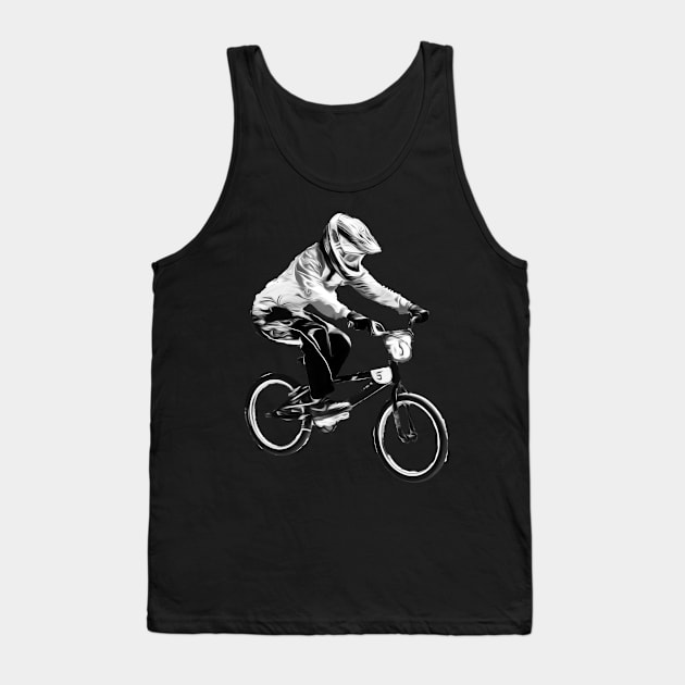 bmx racing Tank Top by rickylabellevie